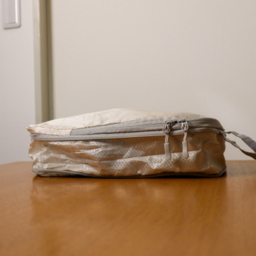 圧縮ポーチ使用前の写真