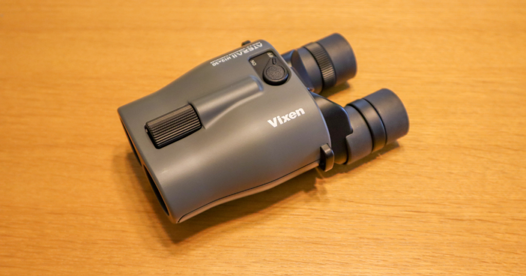 京セラドームでレンタルした防振双眼鏡の写真