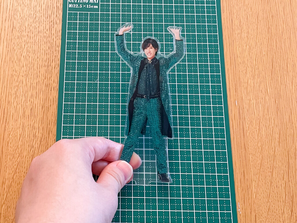 画像:保護フィルムを剥がしたところ